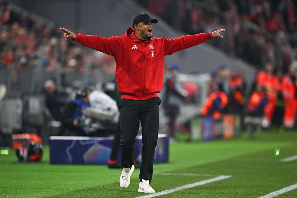 Dirigent am Spielfeldrand: Bayern-Trainer Vincent Kompany.