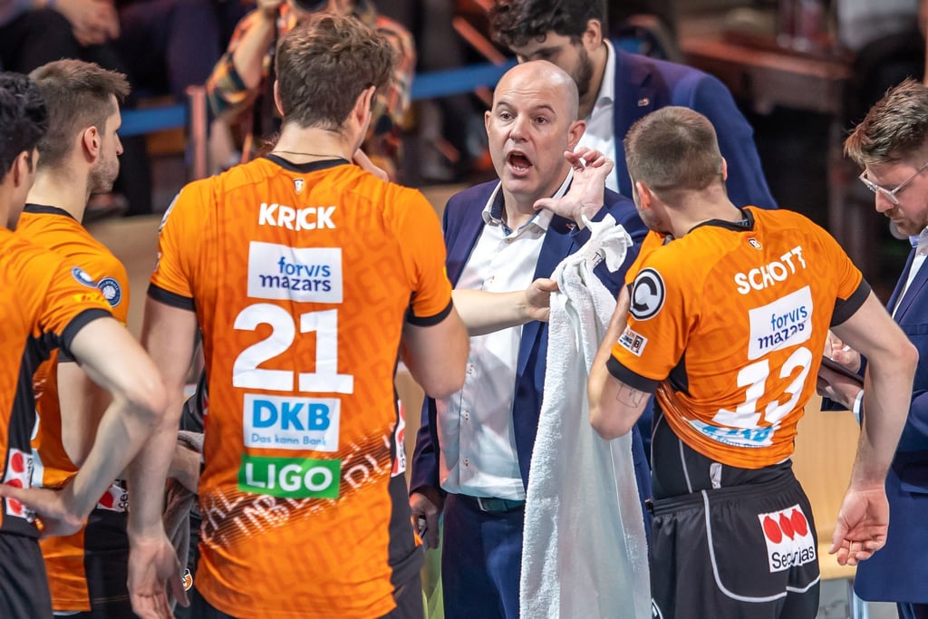 Die Berlin Volleys waren auch in Freiburg erfolgreich.