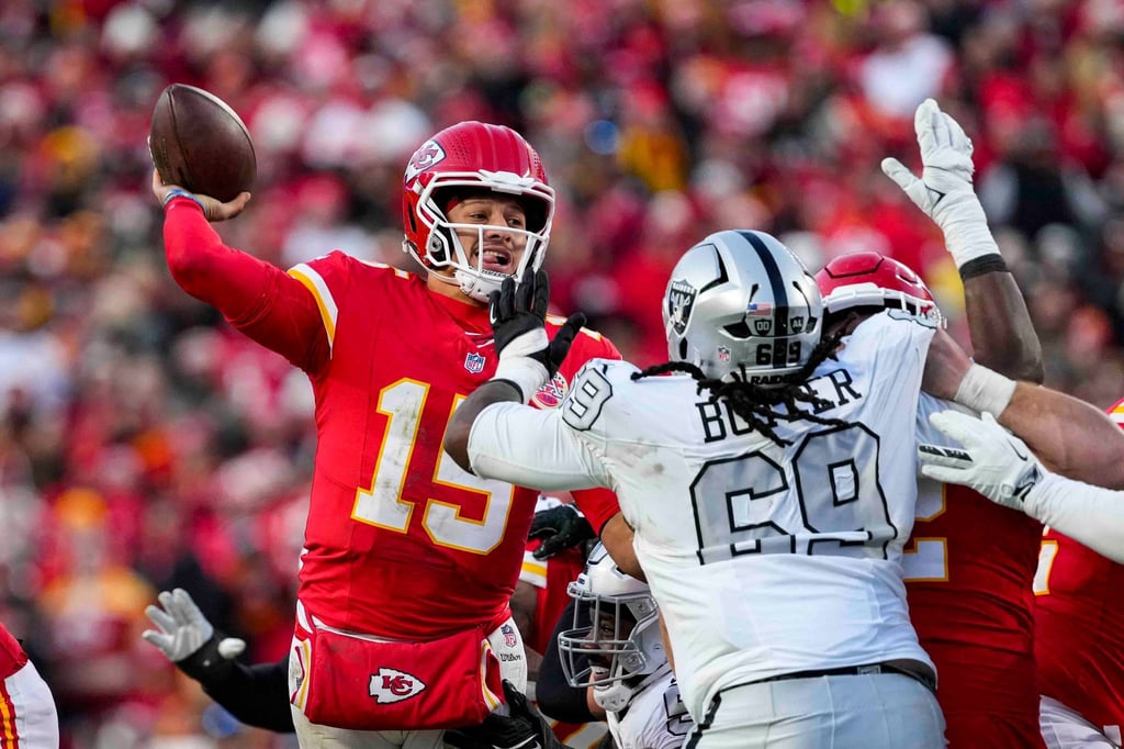 Patrick Mahomes führte die Kansas City Chiefs erneut in die Playoffs.