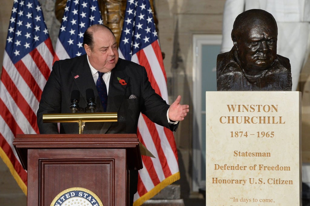 Churchills Enkel Nicholas Soames war lange Abgeordneter im britischen Unterhaus und sitzt nun im Oberhaus. (Archivbild)