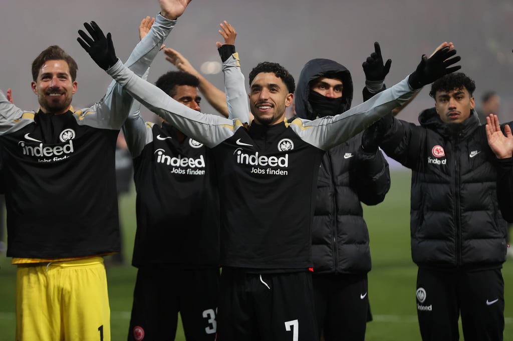 Omar Marmoush war Frankfurts Matchwinner.