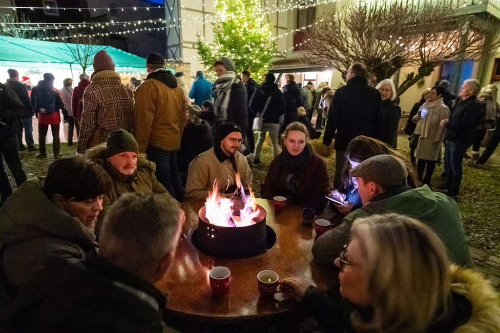 Kam gut an: Der neue Lebenshilfe-Hof am Marienplatz.