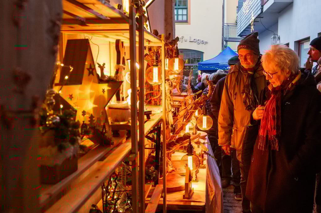 Warme Lichtstimmung durch die Arbeiten von Wedu-Kreativ aus Eisenberg.