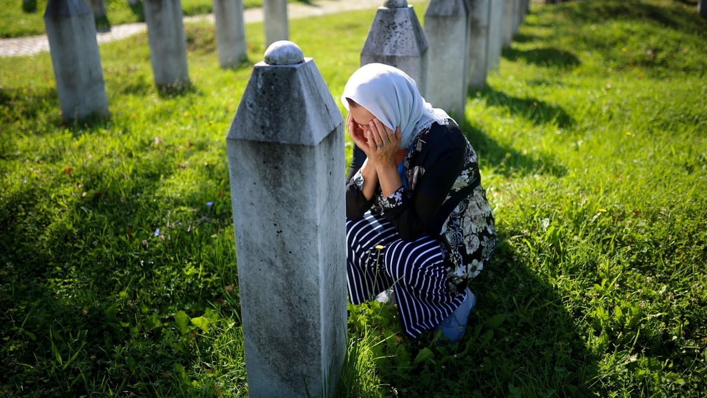 Das Massaker von Srebrenica jährt sich 2025 zum 30. Mal. (Archivbild)