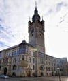 Der Raatssaal im Dessauer Rathaus muss dringend saniert werden. Der Brandschutz ist ungenügend.