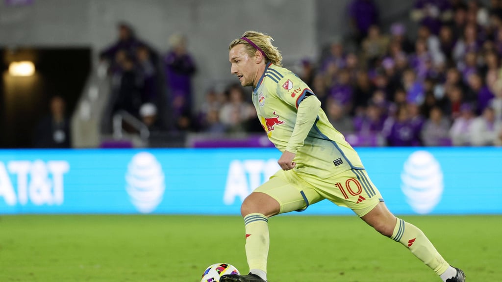 Emil Forsberg im Spiel gegen Orlando City.