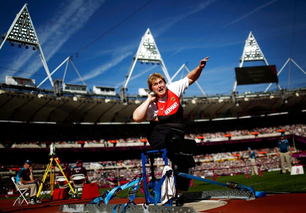 Ilke Wyludda gewann auch bei den Paralympics Edelmetall.