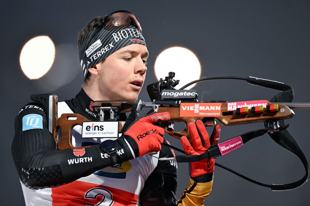 Justus Strelow leistete sich gleich sechs Schießfehler.