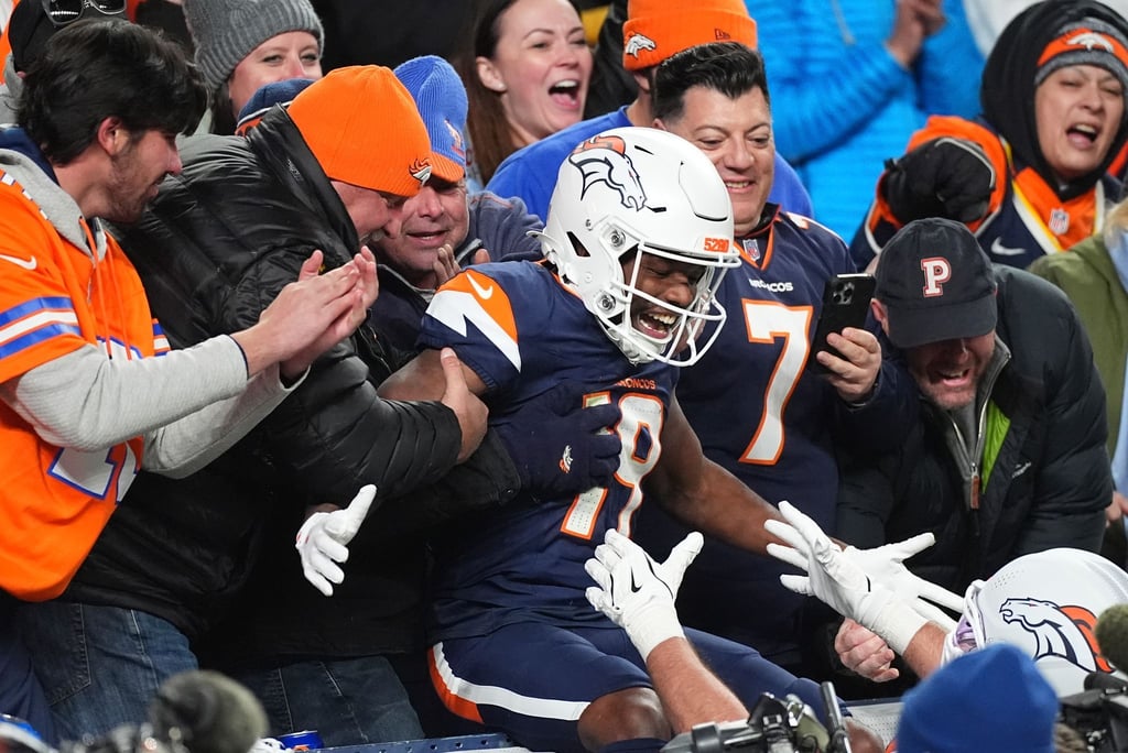 Die Broncos-Fans hatten am meisten Grund zum Jubeln.