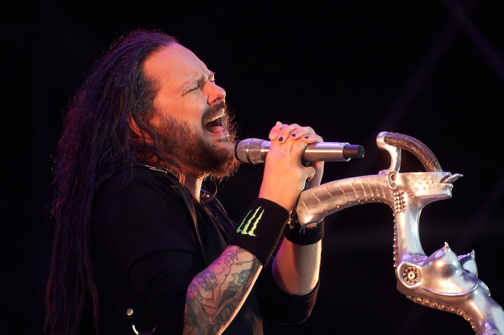 Jonathan Davis, Sänger der Band Korn freut sich auf die Auftritte in Deutschland. (Archivbild)