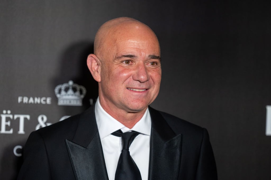 Steffi Grafs Ehemann Andre Agassi empfiehlt heute als Lebensmaxime ein bescheideneres Ziel als den Sieg.