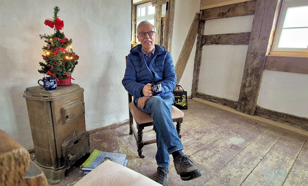 Als Kind war der Harzgeröder Manfred Seifert oft zu Besuch bei seiner Tante, der Türmerin. Sie lebte 18 Jahre lang in der Türmerwohnung. Im Advent war es in der Stube besonders heimelig.