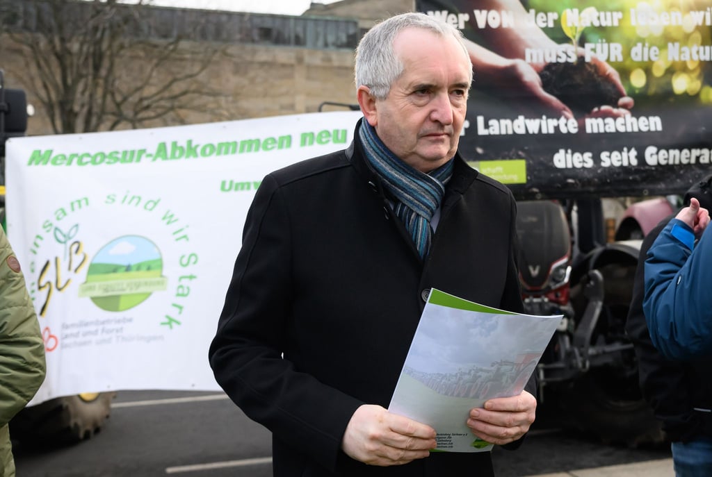 Thomas Schmidt (CDU) ist seit 2014 Mitglied der sächsischen Staatsregierung. (Archivbild)