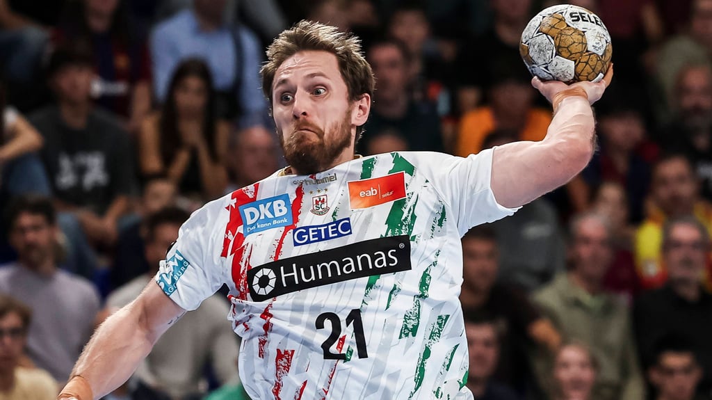 Albin Lagergren musste in Nantes 60 Minuten durchspielen. Der Schwede erzielte vier Tore.