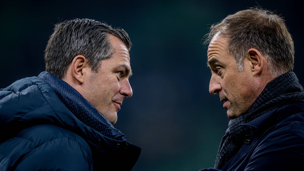 „Das war RB-like heute”: Marcel Schäfer und Oliver Mintzlaff.