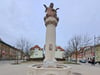 Rund um den Märchenbrunnen in der Weißenfelser Neustadt sollte am Freitag und Sonnabend ein Adventsmarkt stattfinden. Nun ist er abgesagt worden. 