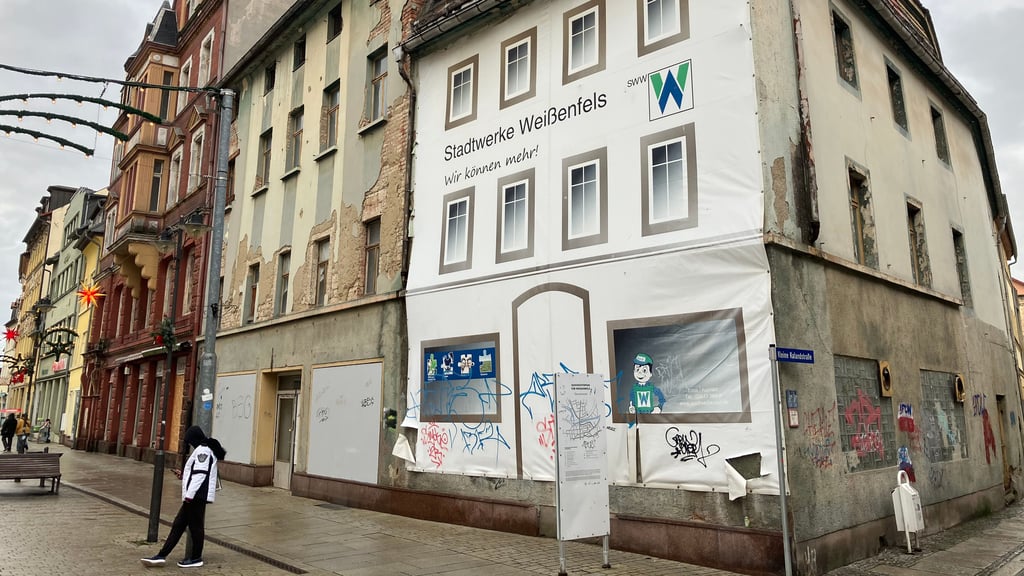 Hier soll die neue Weißenfelser Stadtbibliothek entstehen.