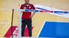 Trainer Riccardo Boieri und die Volleyballerinnen des SC Potsdam treffen nun auf Schwerin.