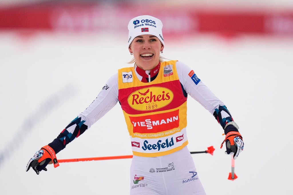 Sieg zum Start: Kombiniererin Ida Marie Hagen hat beim Saison-Auftakt gewonnen.