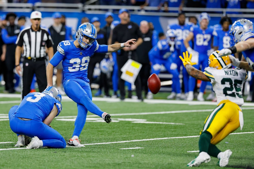 Jake Bates kickt die Detroit Lions in letzter Sekunde zum elften Sieg in Serie und in die Playoffs.