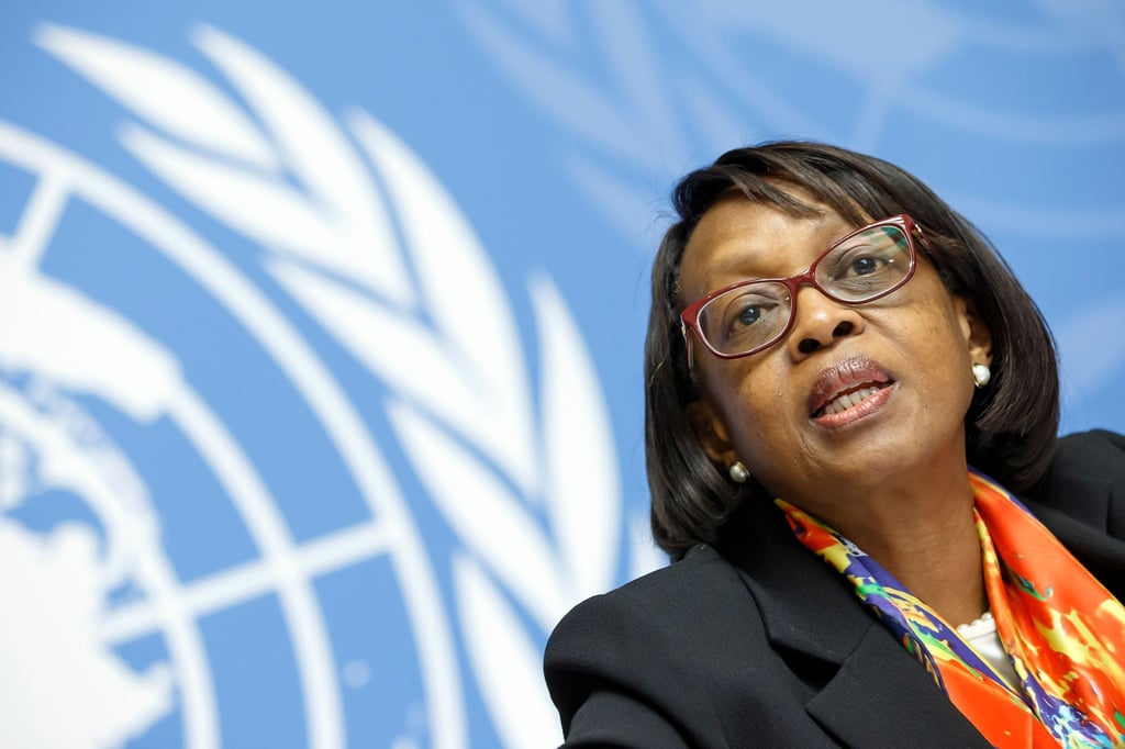 Matshidiso Moeti, die Afrika-Regionaldirektorin der Weltgesundheitsorganisation WHO (Archivbild)