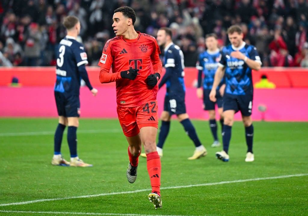 Traf beim Sieg der Bayern gegen Heidenheim: Jamal Musiala