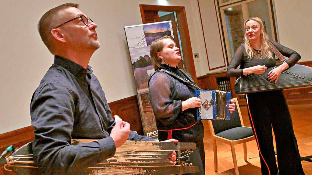 Das Trio aus Finnland gastiert bei der „Stunde der Musik“.