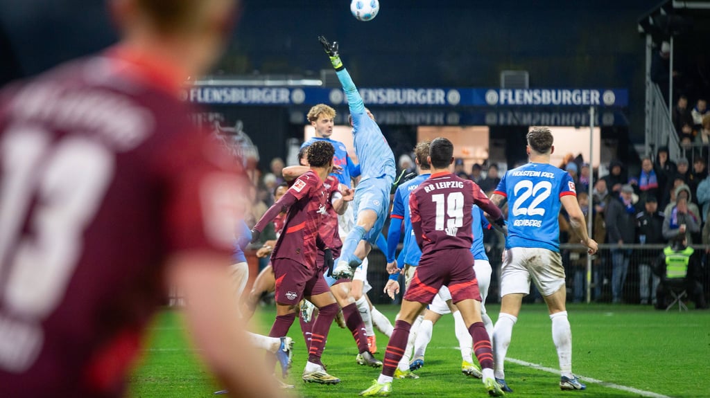 RB musste hart für den Sieg in Kiel arbeiten.