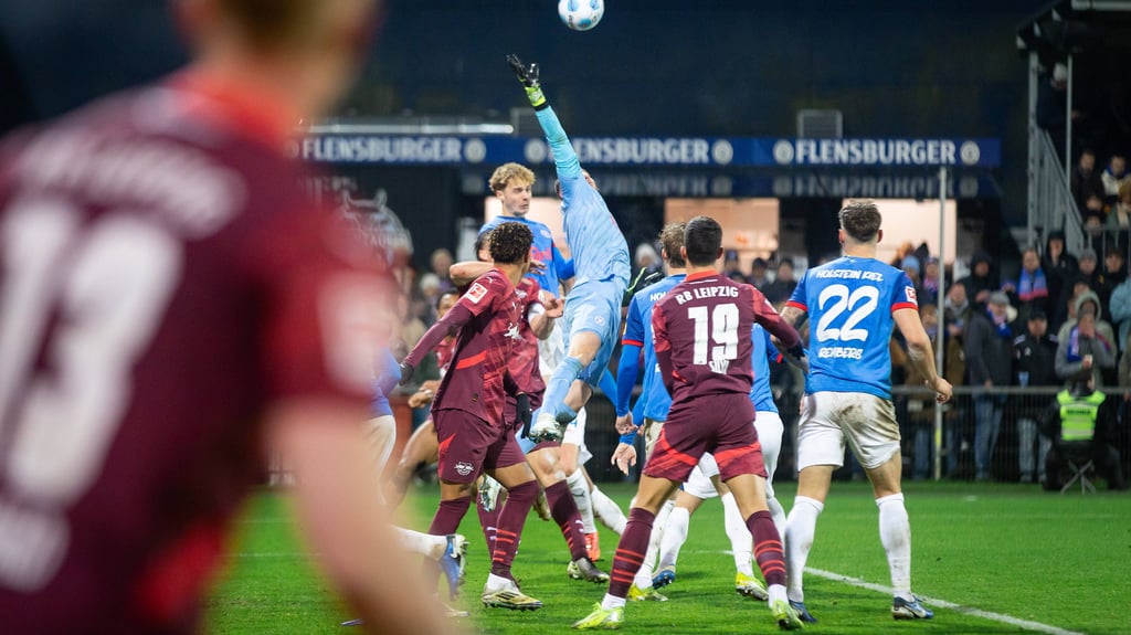 RB musste hart für den Sieg in Kiel arbeiten.