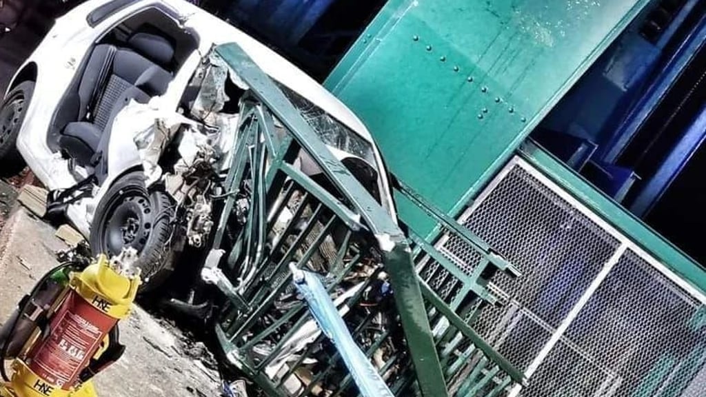 Tödlicher Unfall an der Niegripper Schleuse im September 2023: Pattrick Haseloff saß bei der Kollision auf dem Beifahrersitz - und starb.