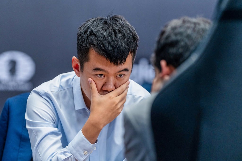 Schach-Weltmeister Ding Liren hält seine Chancen auf die Titelverteidigung aufrecht.