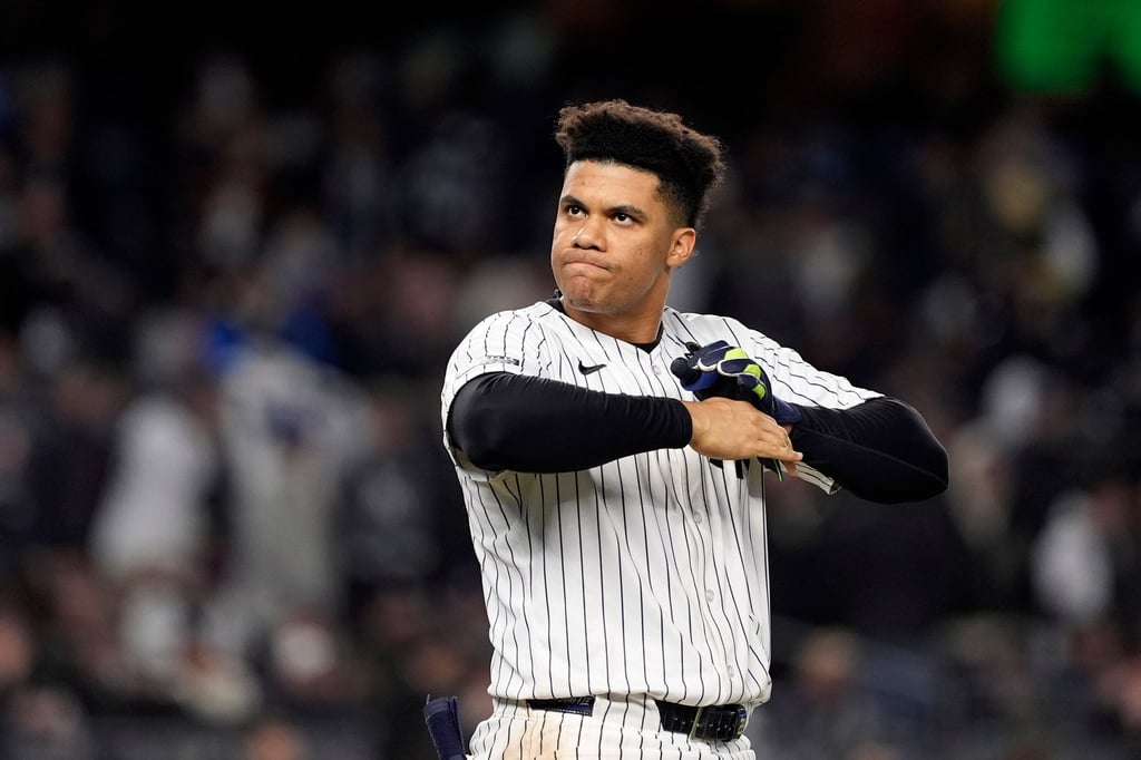 Muss sich um seine Finanzen wohl keine Sorgen machen: Baseball-Profi Juan Soto. (Archivbild)