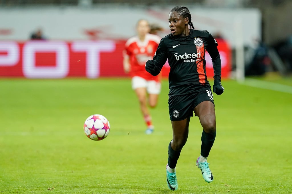 Nicole Anyomi brachte Frankfurt gegen Leipzig in Führung.