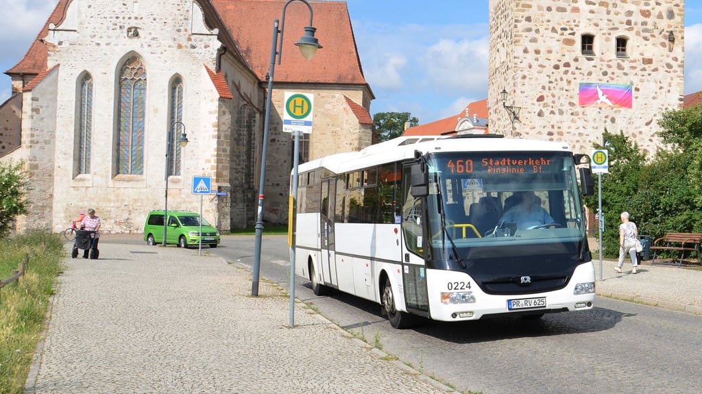 Im Stundentakt fährt die Stadtlinie durch Zerbst - ab kommenden Jahr auf neuer Route.