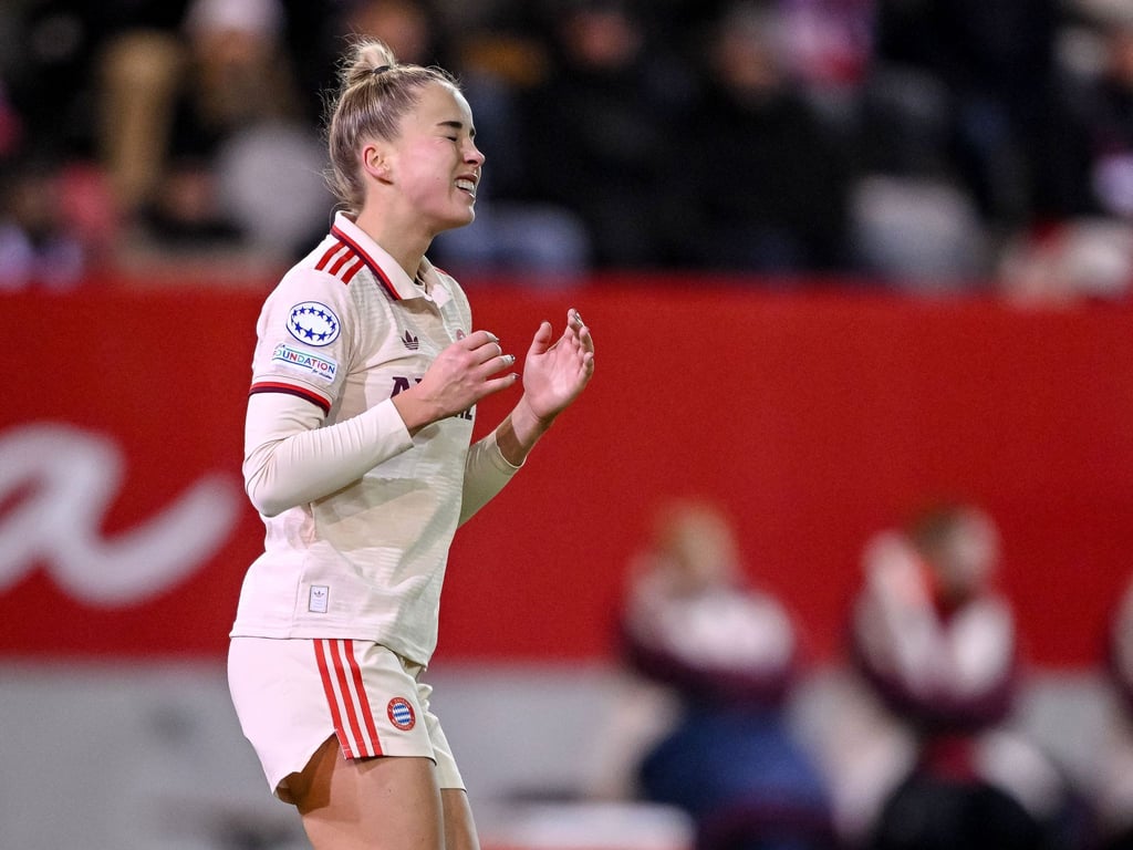 Giulia Gwinn findet beim FC Bayern perfekte Bedingungen vor - aber auch ein recht kleines Stadion.