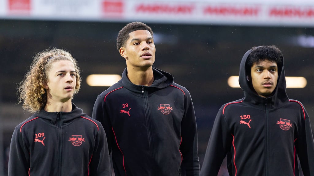 Leipzigs junge Garde: Viggo Gebel, Nuha Jatta und Faik Sakar.