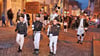 Die Bergparade führt vom Markt zur alten Bergschule und weiter bis zu St. Annen in der Neustadt. 