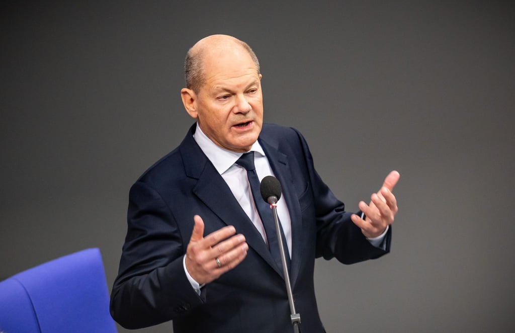 Er will es noch mal wissen: Die SPD geht mit Kanzlerkandidat Olaf Scholz in die Bundestagswahl im Februar 2025. (Archivbild)