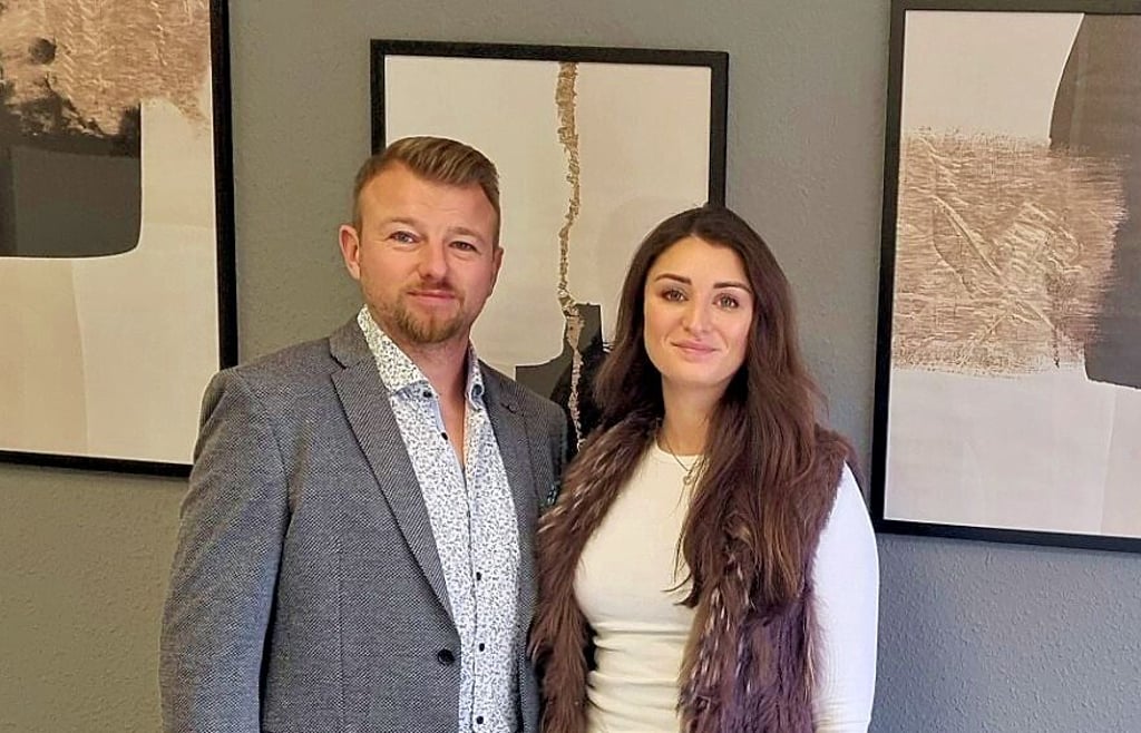 Die beiden Geschäftsführer Maik Lahl und Saskia Ohrmund.