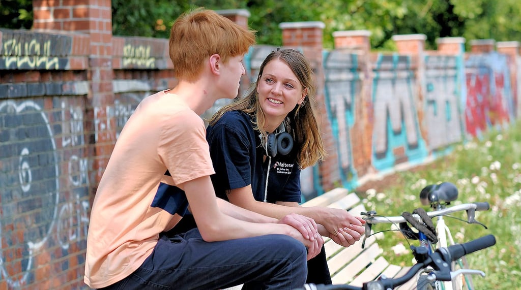Beim Projekt „Brückenbauer“ unterstützt der Malteser Hilfsdienst aus Magdeburg Familien, in denen ein Elternteil tödlich erkrankt ist.