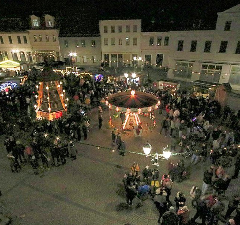Weihnachtsmarkt in Calbe.