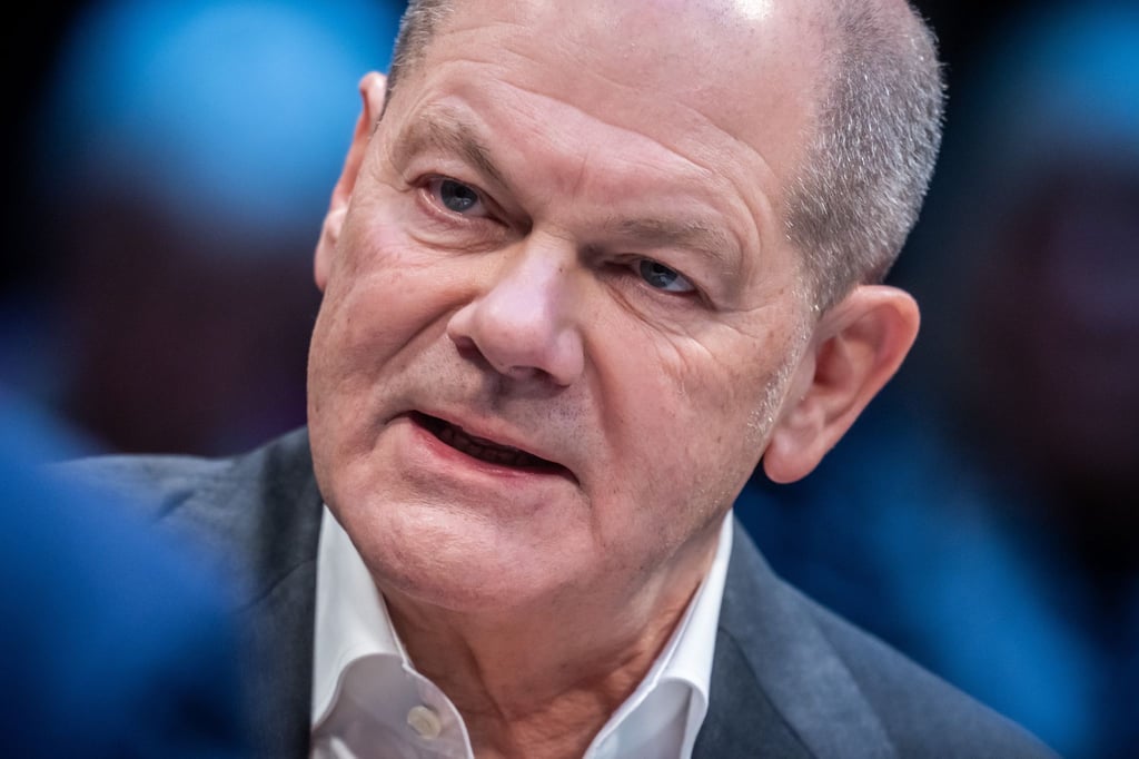 Kanzler Scholz macht eine klare Ansage für den Fall einer Wahlniederlage.