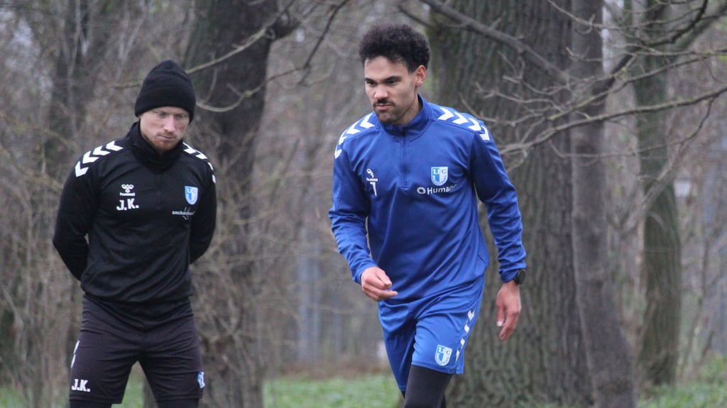 Herbert Bockhorn fehlt dem 1. FC Magdeburg seit vier Monaten verletzt. Auf dem Weg zum Comeback macht der Flügelspieler aber Fortschritte.