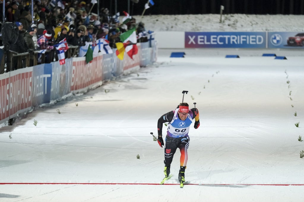Philipp Nawrath ist wieder bester Deutscher im Sprint.