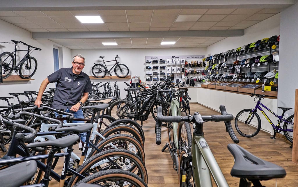 Thomas Siegel führt den „Radprofi“ seit nunmehr 30 Jahren und ist selbst ein begeisterter Radfahrer. 