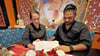 Melinda Balog und Jitender Singh vom indischen Restaurant „Namaste“ haben schon viele Reservierungen für die Weihnachtszeit.