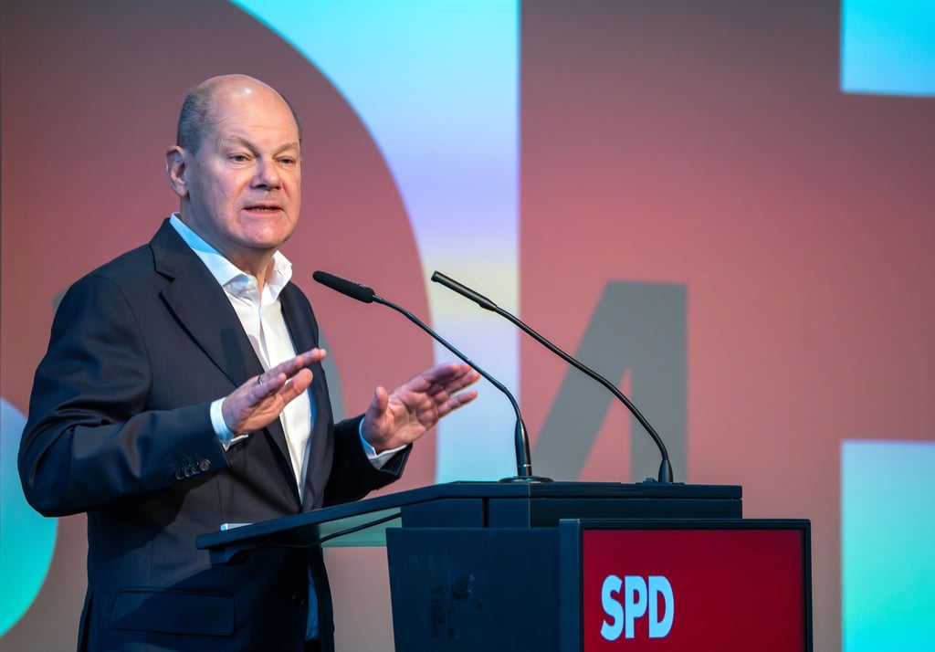 SPD-Kanzlerkandidat Olaf Scholz ist Spitzenkandidat der Brandenburger SPD für die Bundestagswahl.