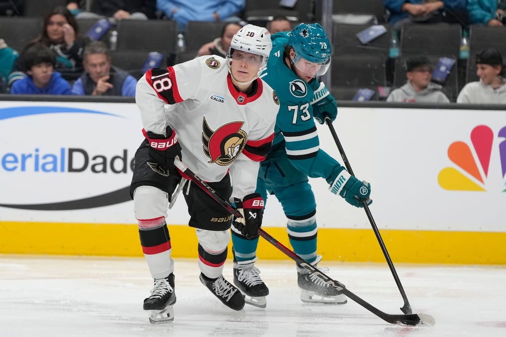 Ottawas Tim Stützle blieb beim Sieg gegen die Carolina Hurricanes ohne Scorerpunkt.