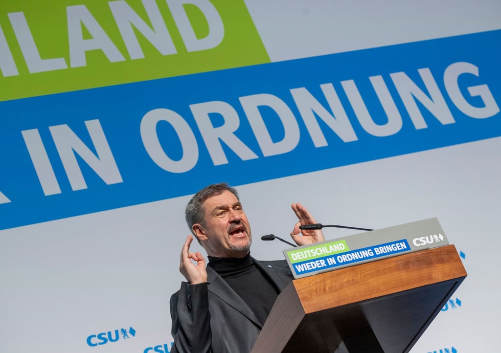 Söder verspricht nach der Bundestagswahl einen grundlegenden politischen Neuanfang.