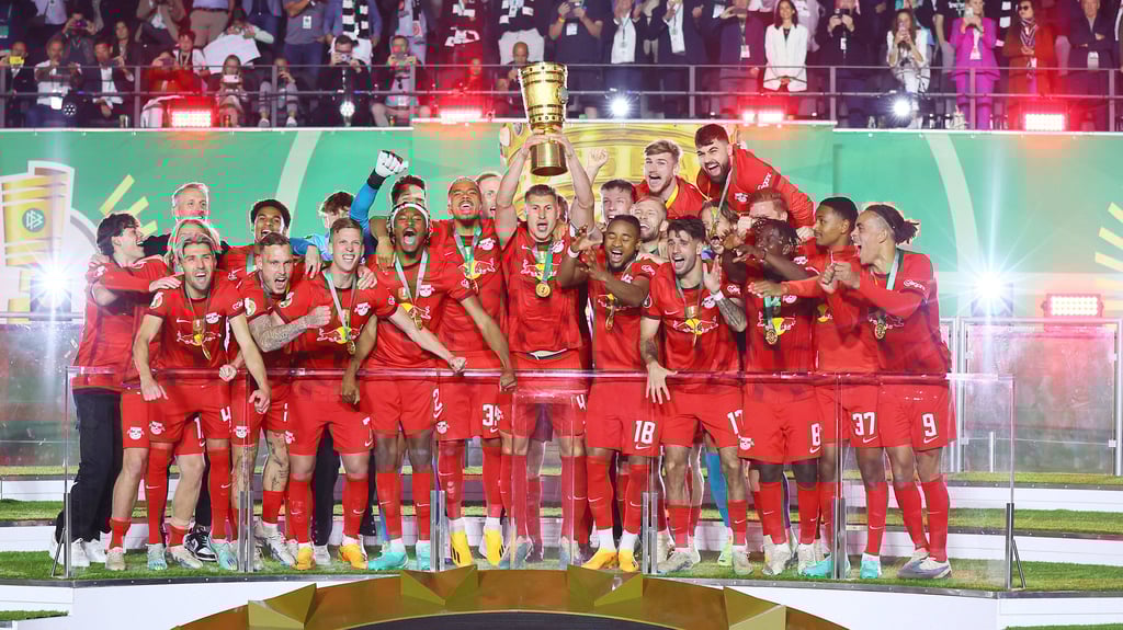 RB Leipzig will diese Saison zum dritten Mal den DFB-Pokal gewinnen.